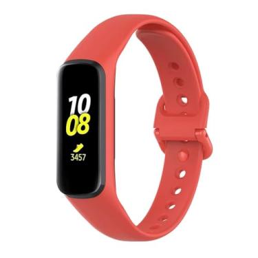 Imagem de Pulseira de Silicone marca 123smart para Galaxy Fit2 SM-R220 Fit 2 R220