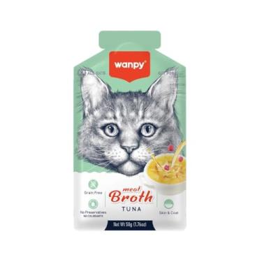 Imagem de Petisco Para Gato Wanpy Sopa Sabor Atum 50g