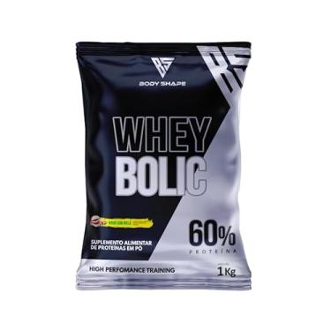 Imagem de Whey Bolic 60% Whey Protein 1kg - Body Shape (Ninho)
