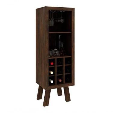 Imagem de Adega Para 09 Garrafas Ad5000 Rustico Tecno Mobili Rustico