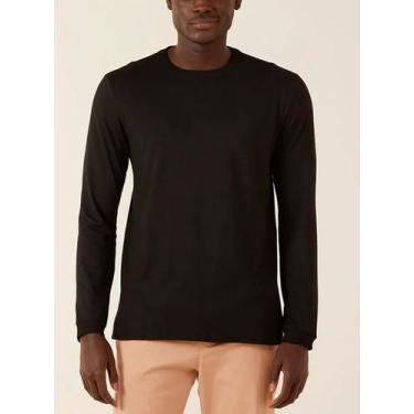 Imagem de Blusa Manga Longa Malwee 1000006658 Masculina Punhos Algodão T. P/XGG,