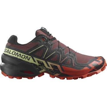 Imagem de Salomon Tênis masculino Speedcross 6, Uva passa/tomate cereja/conhaque, 44