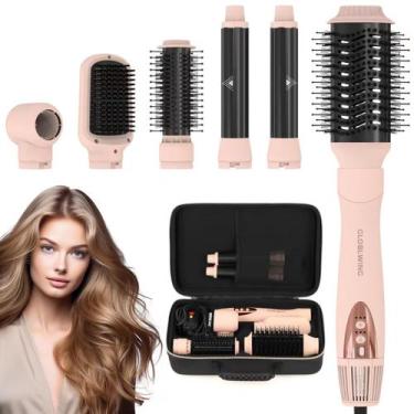 Imagem de Escova para secador de cabelo GLOBLWING 6 em 1 Hot Air Styler 110.000 
