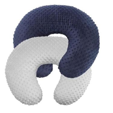 Imagem de Capa de almofada de enfermagem, pacote com 2 unidades, azul marinho, p