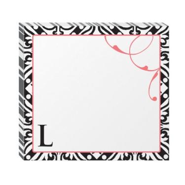 Imagem de Post-it Notes, 7,6 x 7,6 cm, monograma G, 2 blocos/pacote