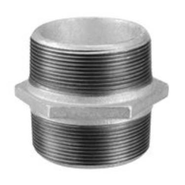 Imagem de Niple Duplo de 2.1/2" Galvonizado BSP - 12.38.011 - TUPY - Effort
