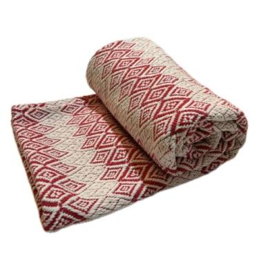 Imagem de Assento de sofá, capa protetora resistente e indicado para proteção e conforto de pets 100% algodão, lavável a máquina.(Jad Vermelho,0,70x2,00)