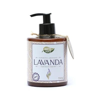 Imagem de Sabonete Líquido para Mãos Artesanal 350ml Mato Doce Desenvolvido com Base Neutra Lavabo e Banho (Lavanda)