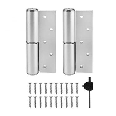 Imagem de 5inch em forma de h-shaped hidráulico hidráulico dobradiça automático aberto fechamento aberto da dobradiça da casa de prata YYDFPIIA