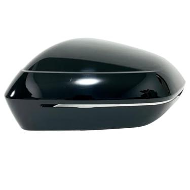 Imagem de CAMIL Capa de espelho lateral preta brilhante, tampa de espelho retrovisor para BMW G60 Série 5/G70 Série 7 (lado esquerdo do motorista)