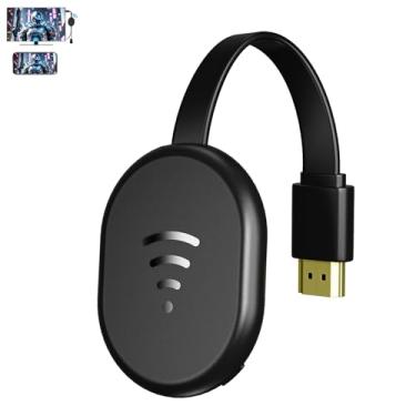 Imagem de Adaptador dongle de exibição HDMI sem fio 4K, adaptador de TV para o aplicativo YouTube, dongle de espelhamento de vídeo, usado para Mac iOS Android Casting/espelhamento para TV/projetor/monitor