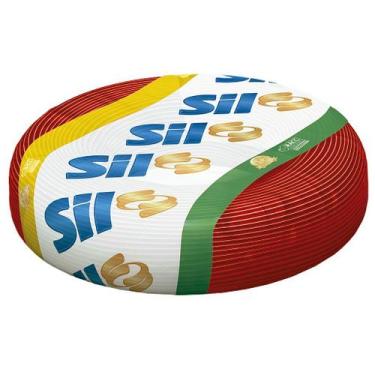 Imagem de FIO CABO FLEXIVEL SIL 1,5MM VERMELHO ROLO 100 METROS 189510 - Ideal pa