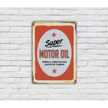 Imagem de Quadro Decorativo MDF s/ Moldura 20x29cm Tema Óleo Velho - I Love Be N