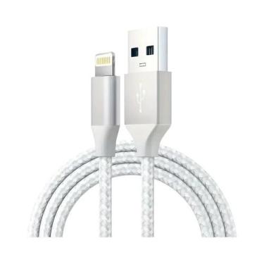 Imagem de Cabo USB a Para Lightning De 10 Pés Para iPhone 14 13 12 X XR Carregam