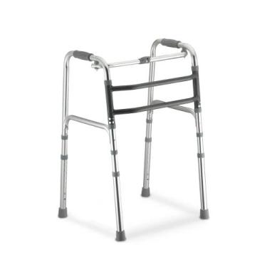 Imagem de Andador de Alumínio 3 em 1 D10 Dellamed Fixo, Móvel e Articulado, Dobr