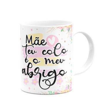 Imagem de Caneca Mães - Teu colo é o meu abrigo - 325ml - JPS INFO