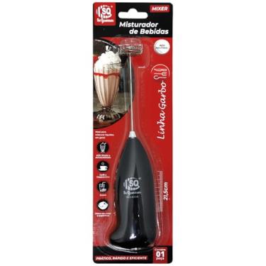 Imagem de Mini Misturador Batedor Mixer Elétrico Para Claras de Ovos Leite Café Cores Sortidas Utensílios de Cozinha Pilha