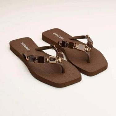 Imagem de Chinelo Rafitthy Pedraria - Feminino-Feminino