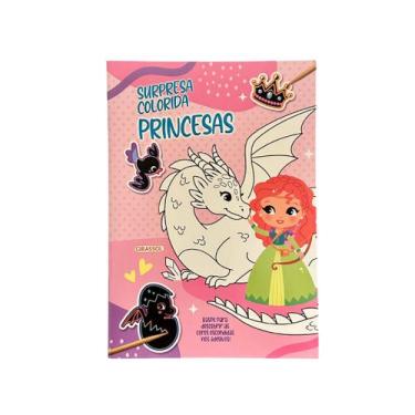 Imagem de Livro - Surpresa Colorida: Princesas - Raspe para descobrir as cores e