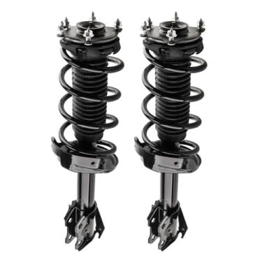 Imagem de Conjunto de amortecedores dianteiros com mola helicoidal compatível com Honda CR-V 2007 2008 2009 2010 2011 2012 2013 2014 kit de amortecedores -272491-272492 (conjunto de 2)