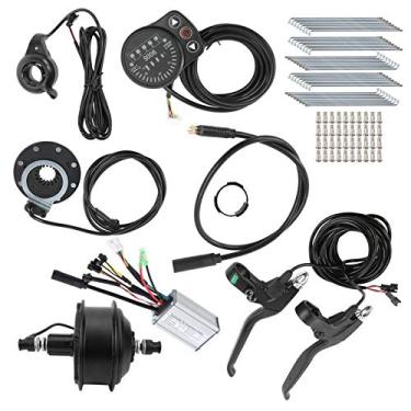 Imagem de KIMISS Kit de Conversão de Bicicleta Elétrica 48V 250W 20 Polegadas Com Controlador KT?900S - Transformação DIY de Bicicleta Elétrica para Aros de 20 Polegadas (tração traseira presa)