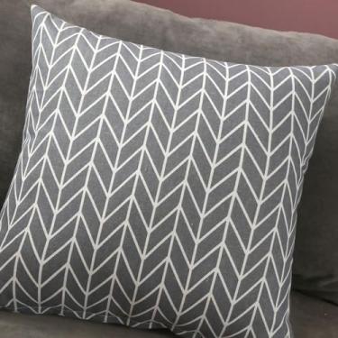 Imagem de Phefop Capa de Almofada para sofá, Estilo Nórdico, Capa de Almofada de Linho Quente Com Zíper Oculto para Sala de Estar, Quarto, Sofá-cama, Cadeira (40x40)