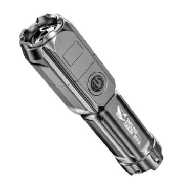 Imagem de Lanterna Tática Led USB Recarregável Profissional Potente