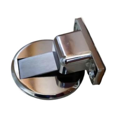 Imagem de Fecho magnético de porta em aço inoxidável – com amortecedor, fechadura silenciosa para uso doméstico e no escritório(3)