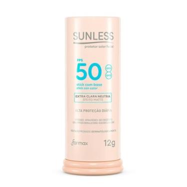 Imagem de Sunless Protetor Facial Stick Bastão FPS50 Extra Clara Neutra - 12g
