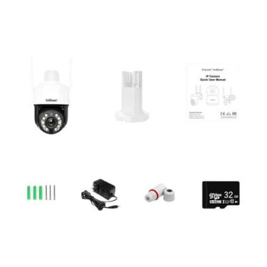 Imagem de Câmera IP Externa 5MP Com Zoom 20X, Wi-Fi 5G, IP66 À Prova d'Água, H.2