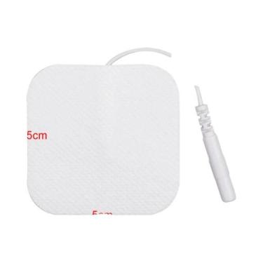Imagem de 50/100 Peças De Eletrodos TENS EMS Em Gel De Silicone Para Estimulador
