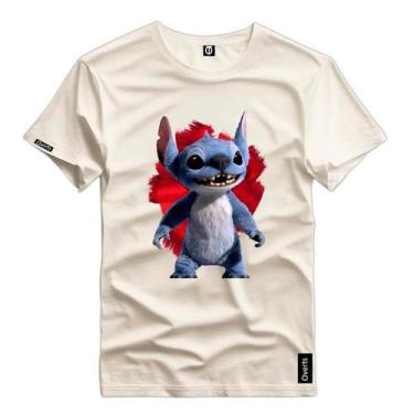 Imagem de Camiseta Camisa Masculina Stitch Personagem 2025 CF010 Style Moda Masc