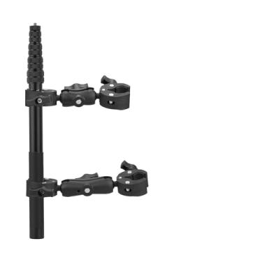 Imagem de BRDRC Suporte de motocicleta para Insta360 X5 X4, suportes de braçadeira de guidão de bicicleta 149.9 cm kit de pacote de bastão de selfie invisível para Insta 360 X5 X4 X3 X2 X ONE, para DJI OSMO 360