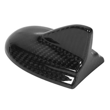 Imagem de KIMISS Capa de Antena de Barbatana de Tubarão de Fibra de Carbono para Challenger e SRT 2015+ | Decoração Elegante de Acabamento de Telhado | Fácil Instalação