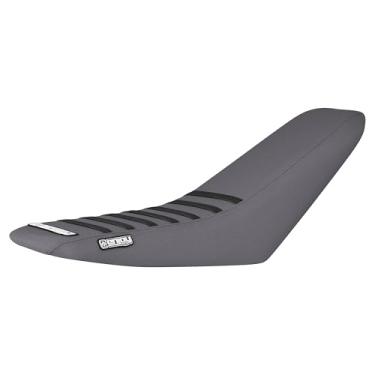 Imagem de Enjoy Mfg Capa de assento - Compatível com Riding Times GT73/GT73 Pro eMoto Bike_#540 (toda cinza com nervuras pretas)