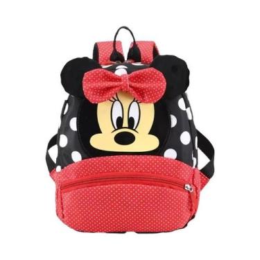 Imagem de Mochila Minnie Mickey Mouse Disney Para Bebês, Meninos, Meninas, Crian