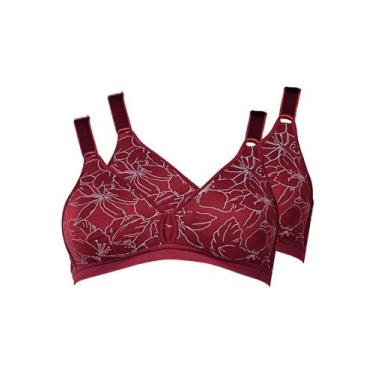 Imagem de Kit com 2 Sutiãs Sustentação Olimpo Anizete Demillus 61741 Taça B, Ver