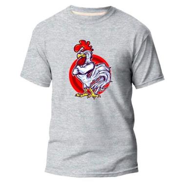 Imagem de Camiseta Básica Algodão Premium Estampa Digital Galo Cego - Pavesi, Ci