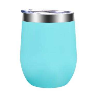 Imagem de Copo de 12oz com Tampa Viagem Isolado Café Reutilizável Garrafa Isolada Cerveja para Uso em Casa Escritório Escola Acampamento Ciclismo