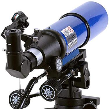 Imagem de pcagfaajmh Telescópio astronômico de refração com tripé 90° Zenith Mirror Deep Space Finder Telescope Watching The Moon Stargazer presente infantil