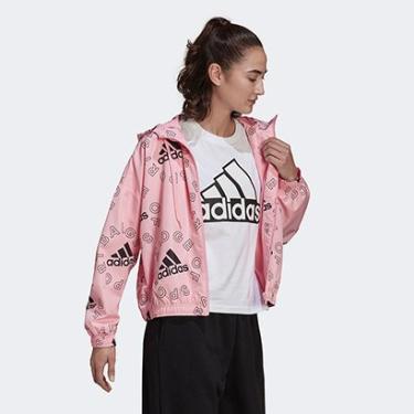 Imagem de Jaqueta Corta-Vento Adidas Favourites Feminina-Feminino
