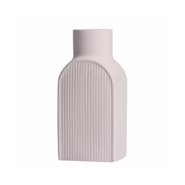 Imagem de Vaso de cerâmica estilo nórdico criativo retrô hotel casa interior desktop ornamentos flores vasos de flores (A)