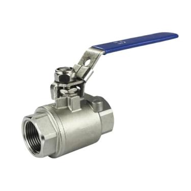 Imagem de Válvula de esfera fêmea de porta completa válvula solenoide rosca válvula de alta temperatura aço inoxidável DN8