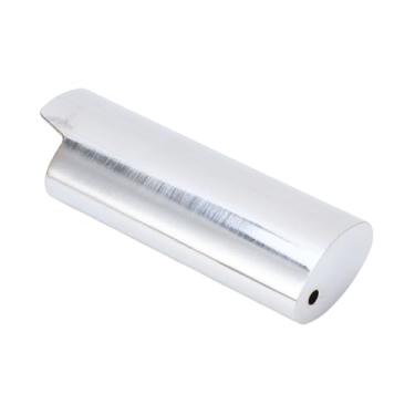 Imagem de Aramox Capa de Metal para Isqueiro, Suporte de Manga Protetora Com Padrão Em Relevo Estilo Vintage Com Ajuste Seguro e Confortável para Isqueiros Padrão, Comprimento Compacto de 8 Cm (SILVER)