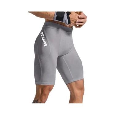 Imagem de Shorts De Compressão Para Treino De Musculação Masculina, Leggings Jus