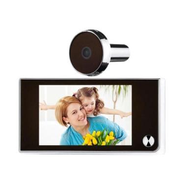 Imagem de Visualizador Digital De Porta Com Olho Mágico De 3,5 Polegadas HD 120 
