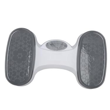 Imagem de aqxreight Placa de Cintura Display LED Balança de Peso Corporal Calorias Eficazes Queima Base Antiderrapante Placa de Treino Consome Seu Peso Cintura Grande Com Precisão Tempo de Tela e sensores. e