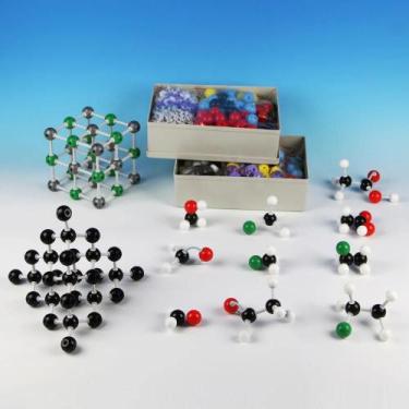 Imagem de Conjunto De Modelos Moleculares Grandes Com 810 Peças, 338 Átomos, 470