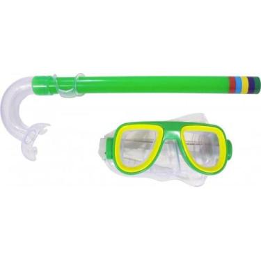 Imagem de Kit snorkel com máscara ajustável lente acrílica sortido - Bel Lazer