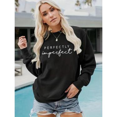 Imagem de Hoodies Oversized Femininos Para Outono E Inverno, Suéteres Com Capuz 